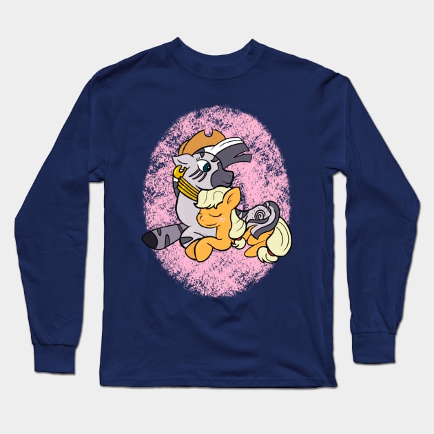 They’re girlfriends! Long Sleeve T-Shirt by AmyNewBlue